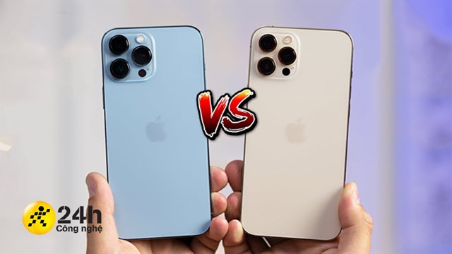 iPhone 13 Pro Max và 12 Pro Max khác nhau ở điểm gì trong thiết kế?
