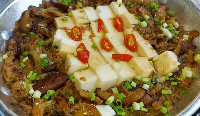 Cách làm món đậu hũ non sốt thịt bằm chay thơm ngon đơn giản tại nhà