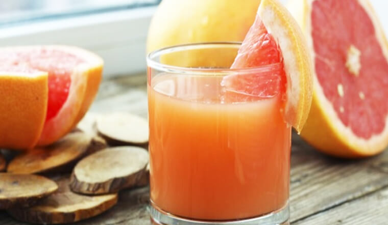 Học ngay cách làm nước ép sơ ri và bưởi giúp giảm cân hiệu quả