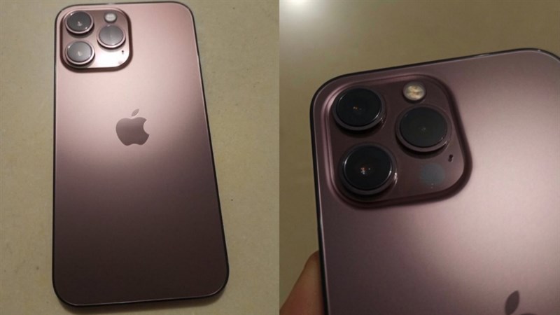 Nguyên mẫu iPhone 13 Pro màu Rose Gold lộ diện