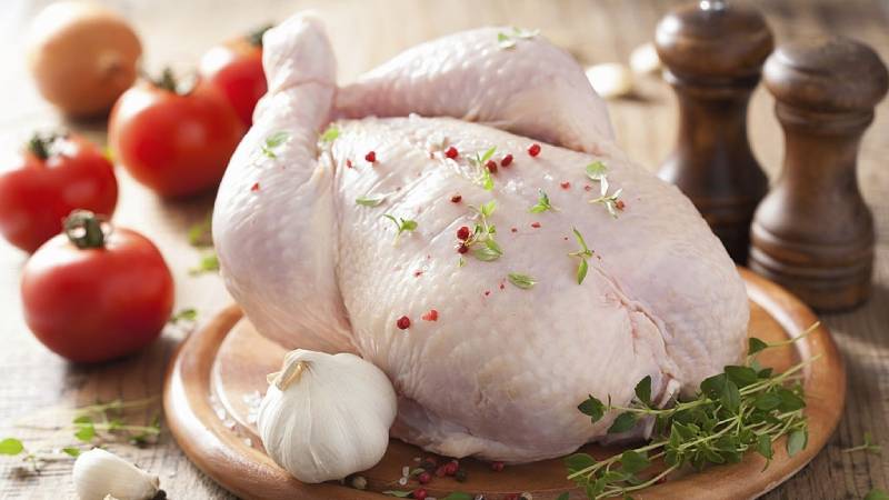 Hầu hết các bộ phận của gà đều chứa collagen