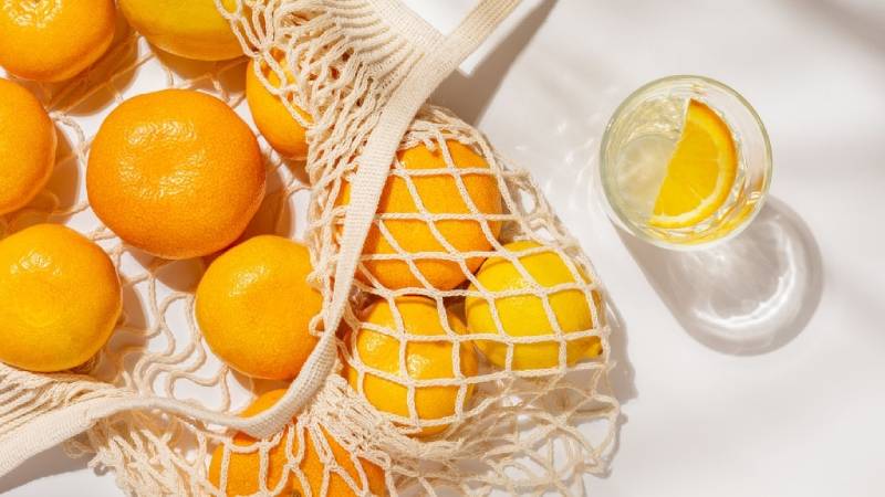 Quả quýt có nhiều vitamin C giúp tổng hợp collagen
