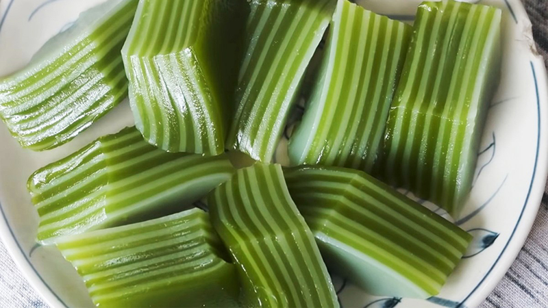 Bánh da lợn khoai môn Bánh da lợn khoai môn