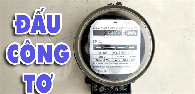 Cách đấu công tơ điện 1 pha an toàn, đúng kỹ thuật ngay tại nhà
