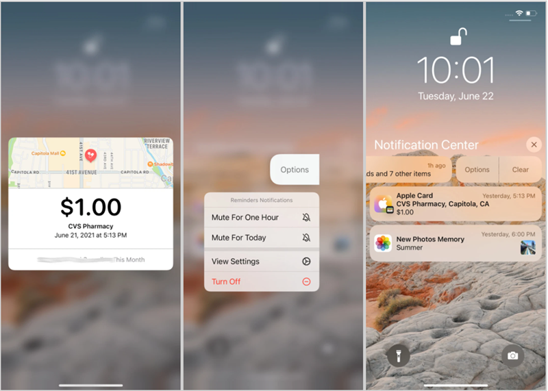 Giao diện thông báo mới trên iOS 15
