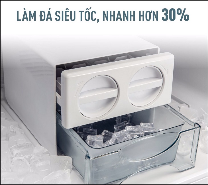 Khay làm đá trên Tủ lạnh Panasonic Inverter 366 lít NR-TL381VGMV