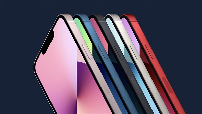 iPhone 13 mini có tới 5 màu cho các bạn thoải mái lựa chọn iPhone 13 mini có tới 5 màu cho các bạn thoải mái lựa chọn