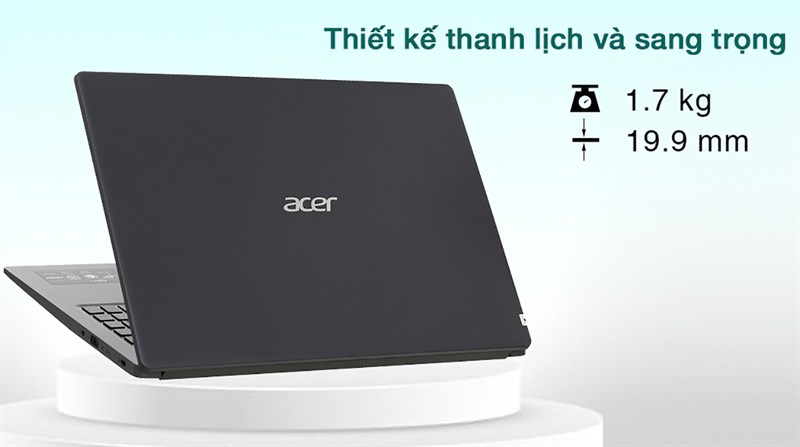 Thiết kế của Acer Aspire 3 A315 34 P8VA (NX.HE3SV.00N)