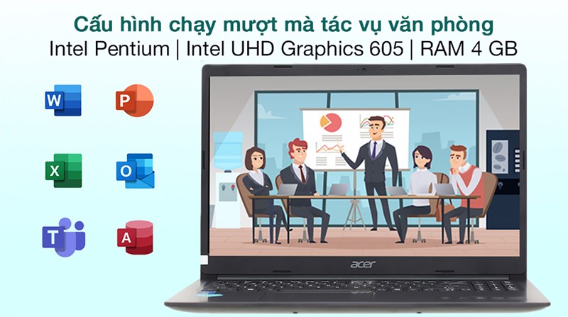 Cấu hình của Acer Aspire 3 A315 34 P8VA (NX.HE3SV.00N)
