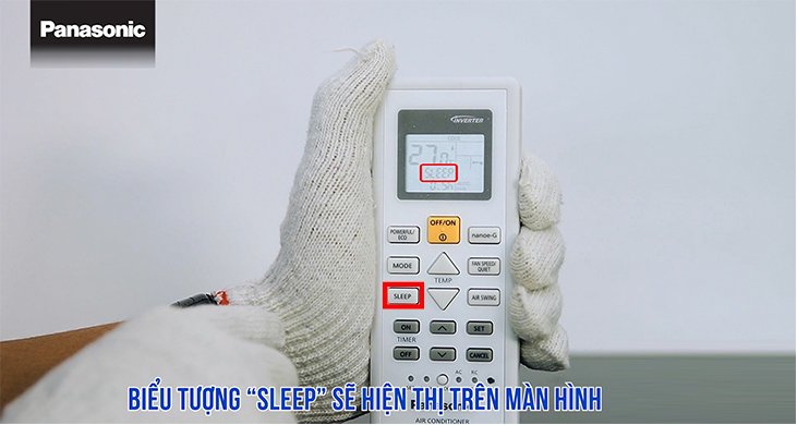 Nhấn vào phím Sleep