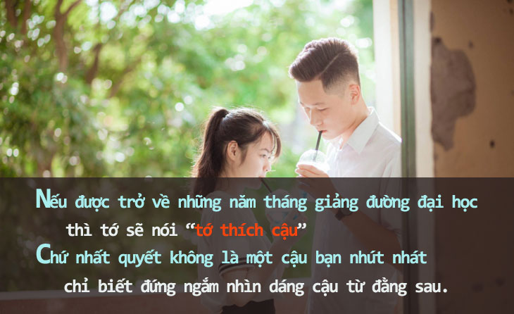 Những câu nói thời sinh viên về tình yêu lãng mạn ý nghĩa