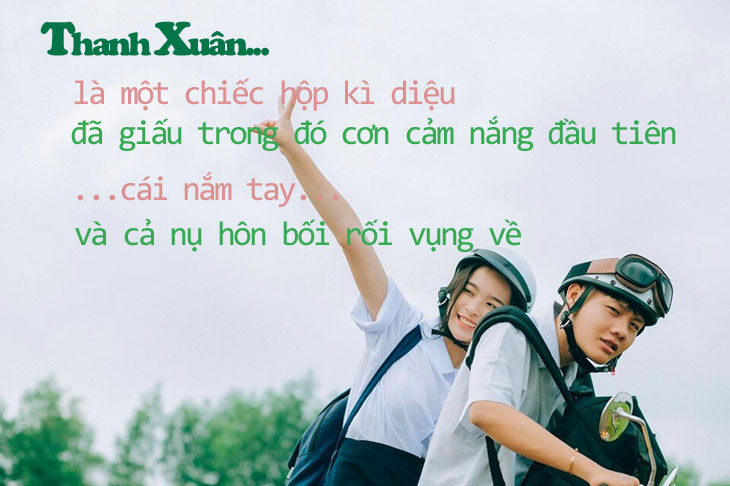 Câu nói thời sinh viên về tình yêu lãng mạn ý nghĩa