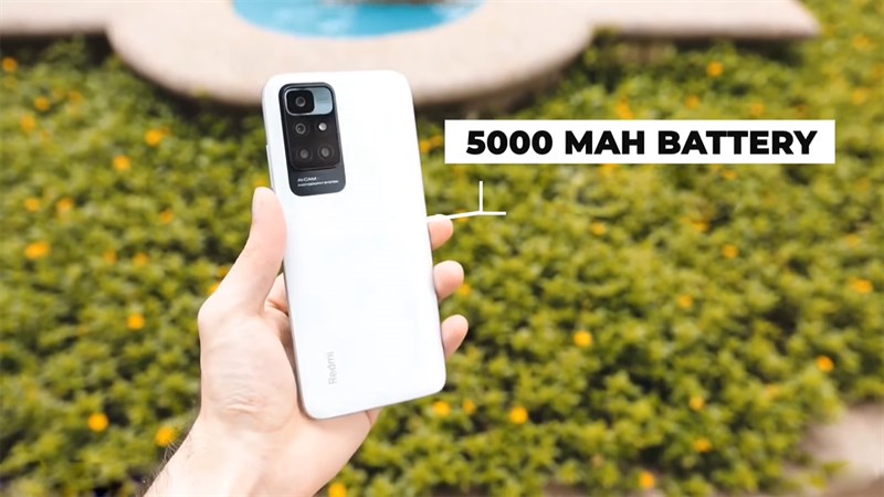 Xiaomi Redmi 10 Prime có viên pin 5.000 mAh hứa hẹn có thời lượng sử dụng tốt