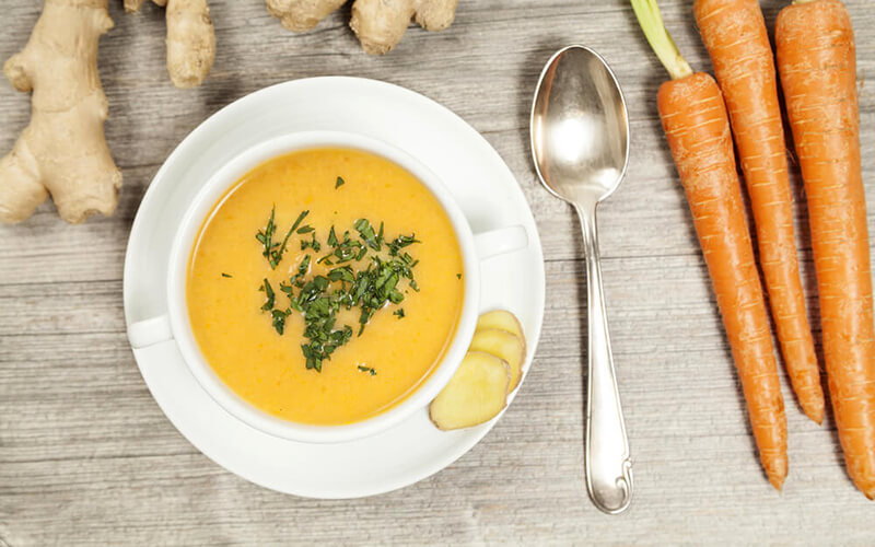 Cách nấu súp cà rốt gừng thơm ngon bổ dưỡng đơn giản cho cả nhà