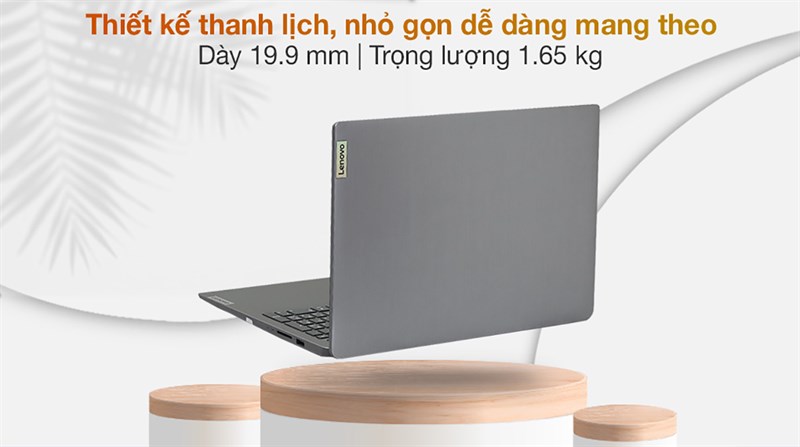 Thiết kết của Laptop Lenovo Ideapad 3 15ITL6 i3 (82H8004HVN)