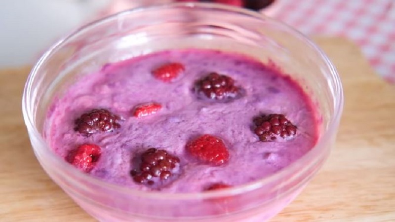 How to make delicious soft and delicious purple sweet potato yoghurt ...