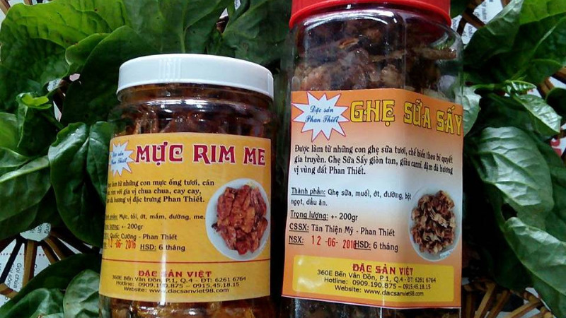 Mực Rim Me Phan Thiết