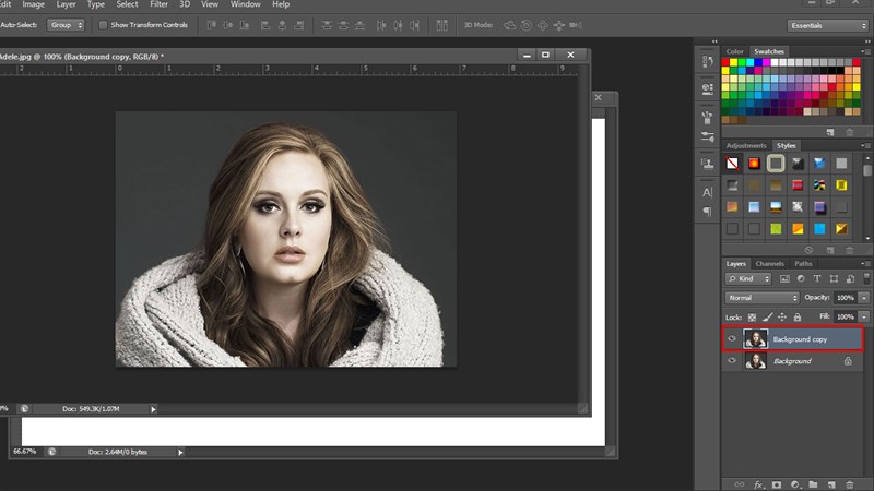 Cách chỉnh người béo thành gầy trong Photoshop