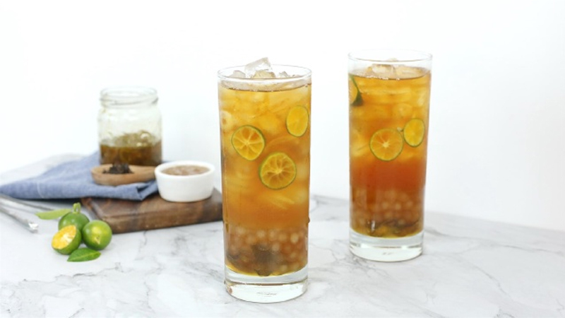 2 ways to make cool and refreshing honey bubble tea