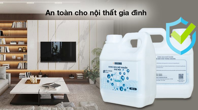 Dung dịch khử mùi diệt khuẩn 1 lít HAKAWA DD-2020KT 