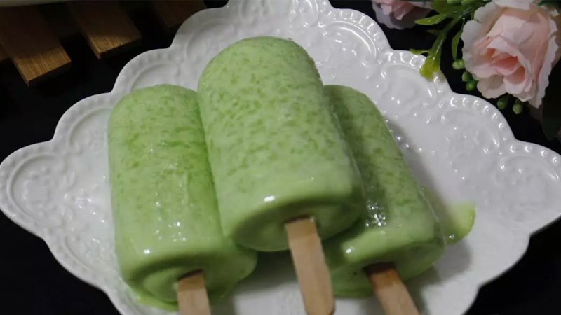 How to make delicious soft and delicious sticky rice ice cream to cool off on a sunny day