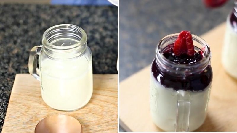 Panna Cotta phô mai béo ngậy