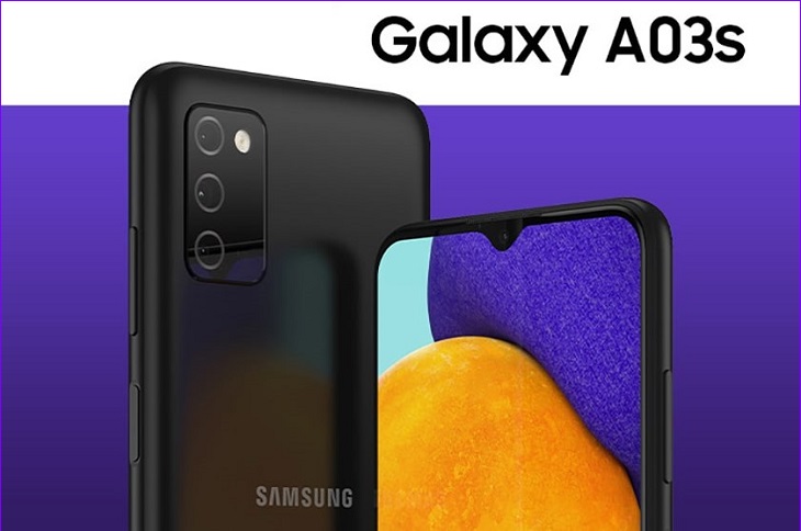 Hệ thống 3 camera của Samsung Galaxy A03s