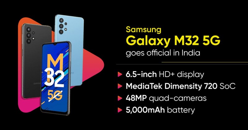 Thông số kỹ thuật của Galaxy M32 5G