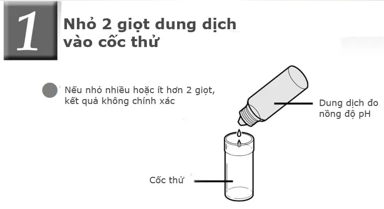 Cách test chỉ số nước ion kiềm