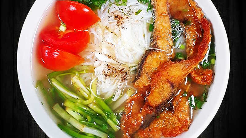 How to make delicious and sour fish vermicelli noodles easy to make at home