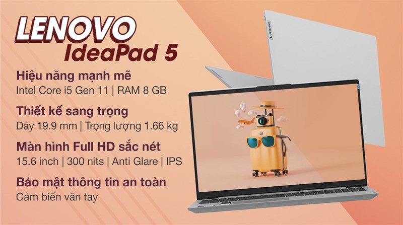 Lenovo Ideapad 5 15ITL05 i5 (82FG00P5VN)