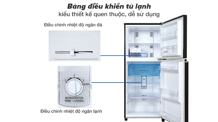 Bảng điều khiển có kiểu thiết kế quen thuộc