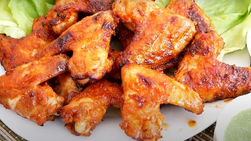 Learn how to make delicious honey-baked chicken wings in an oil-free fryer