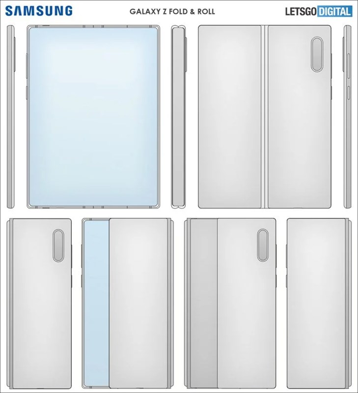 Samsung có thể sắp ra mắt Galaxy Z Fold mới với màn hình có thể cuộn