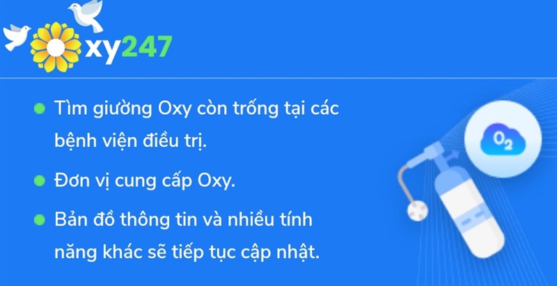 Cách tìm giường Oxy và máy thở cho bệnh nhân Covid-19 