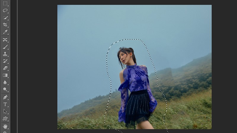 Cách di chuyển vùng chọn trong Photoshop Cách di chuyển vùng chọn trong Photoshop