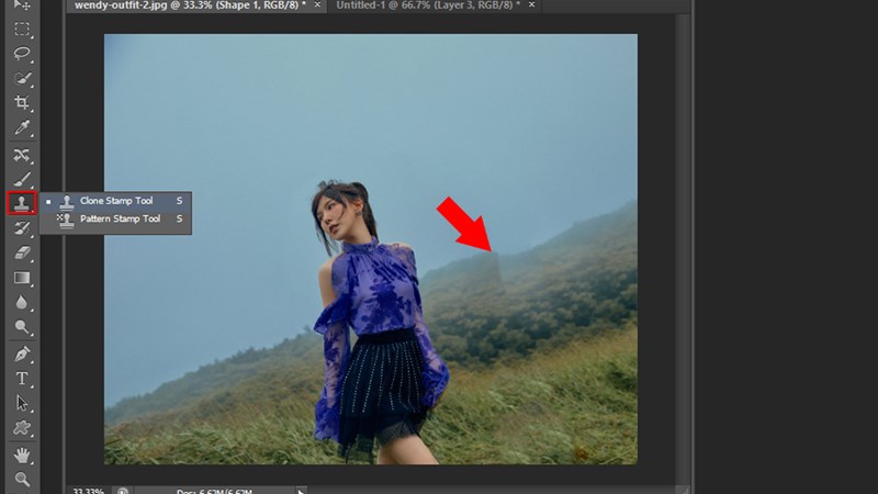 Cách di chuyển vùng chọn trong Photoshop Cách di chuyển vùng chọn trong Photoshop