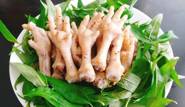 Cách làm chân gà hấp rau răm thơm ngon cực dễ làm