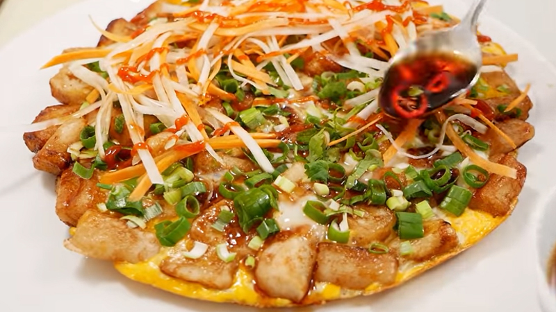 Món bột chiên từ cơm nguội Món bột chiên từ cơm nguội