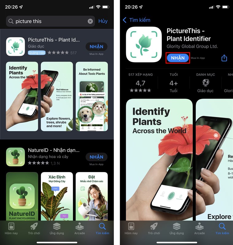 Cách nhận biết các loài cây, hoa, loài chim bằng điện thoại