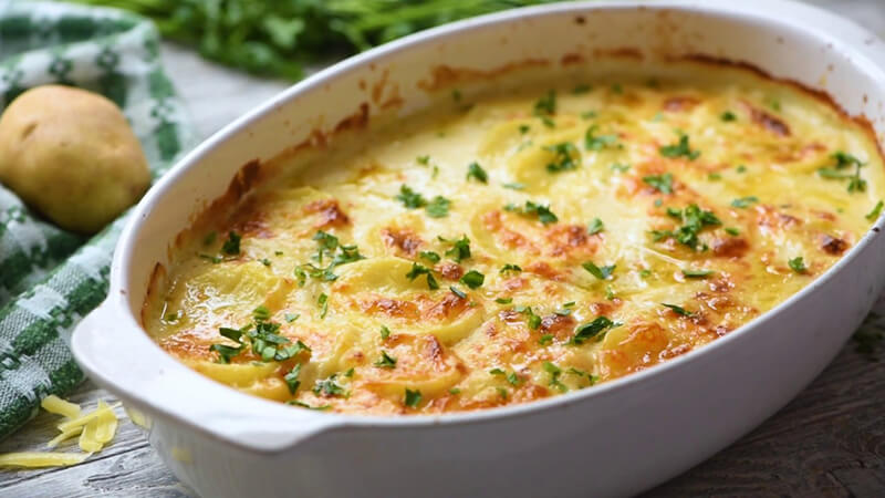 What is Gratin? Standard French gratin recipe