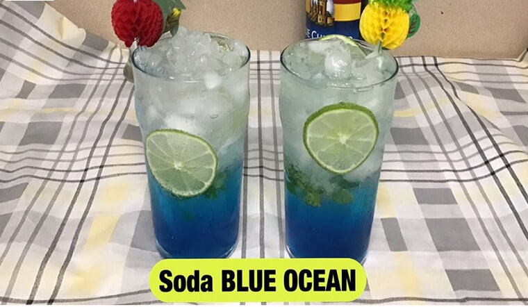 Hướng dẫn cách làm soda blue ocean mát lạnh sảng khoái ngày hè