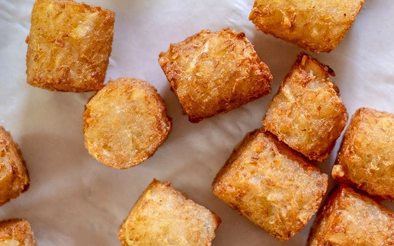 Tater Tots - khoai tây chiên kiểu Mỹ