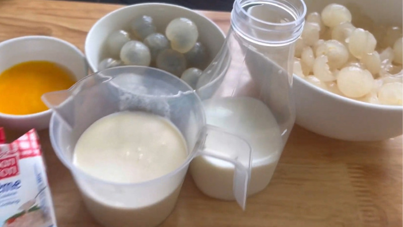 How to make cool, delicious longan ice cream to cool off summer days