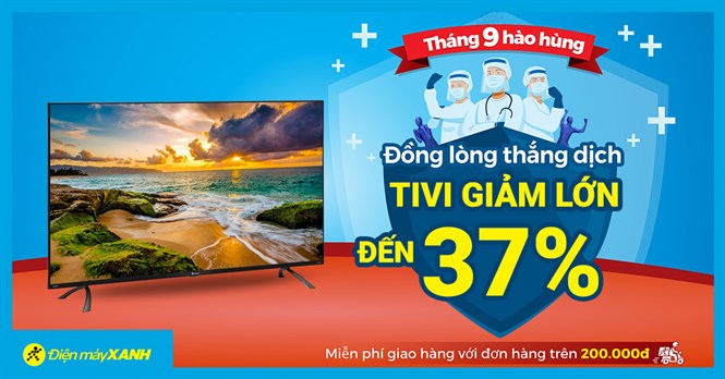 TV sale từng bừng mừng đại lễ, giảm SỐC đến 37%, giá từ 5 triệu, chốt đơn nhanh còn kịp!