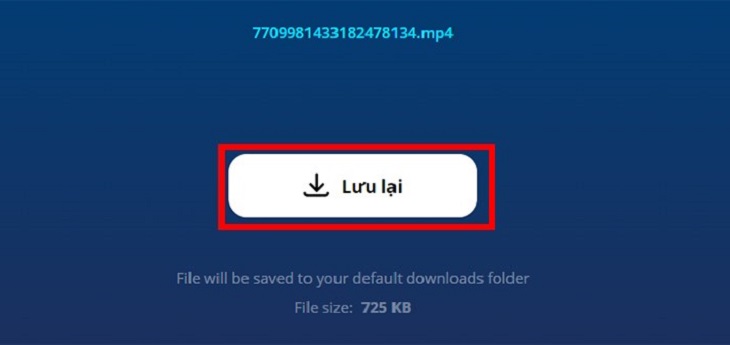 Cách cắt video trên Windows không cần cài thêm phần mềm đơn giản, chi tiết > Bạn chờ vài phút để lưu video