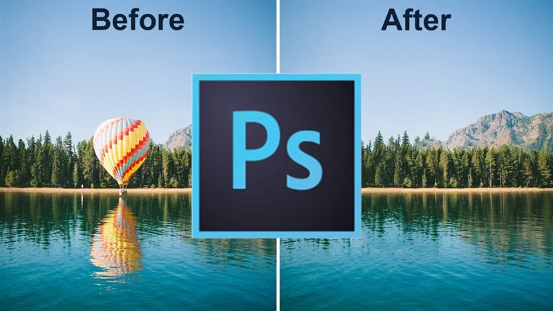 cách xóa đối tượng trong Photoshop