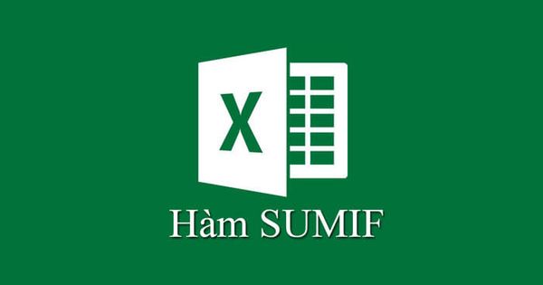 Hàm SUMIF trong Excel