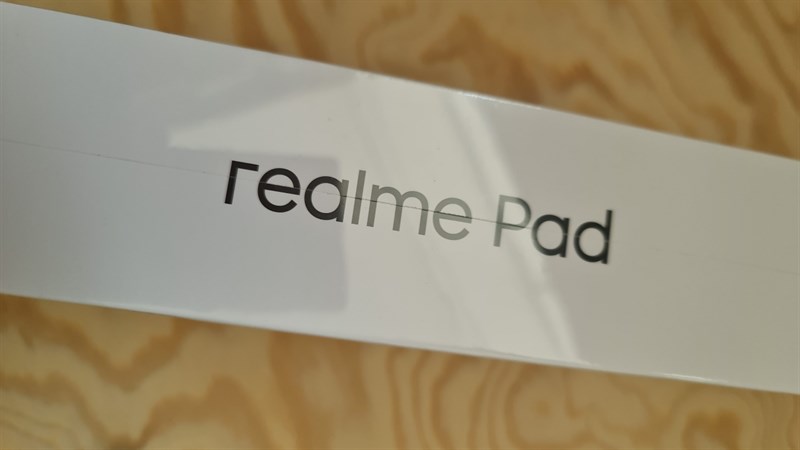 Hộp đựng Realme Pad bị rò rỉ gần đây
