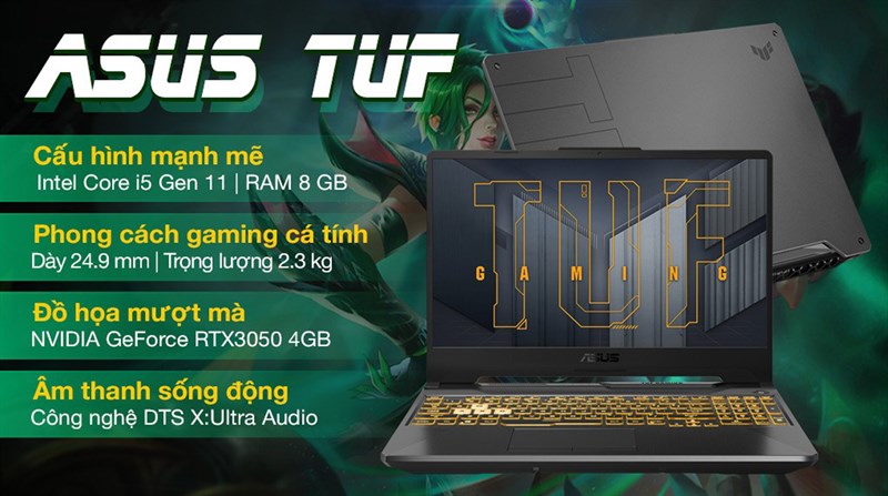 TUF Gaming FX506HC i5 (HN002T)